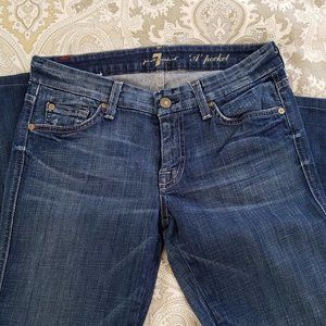 Seven7 'A' Pocket Jeans- Size 27"